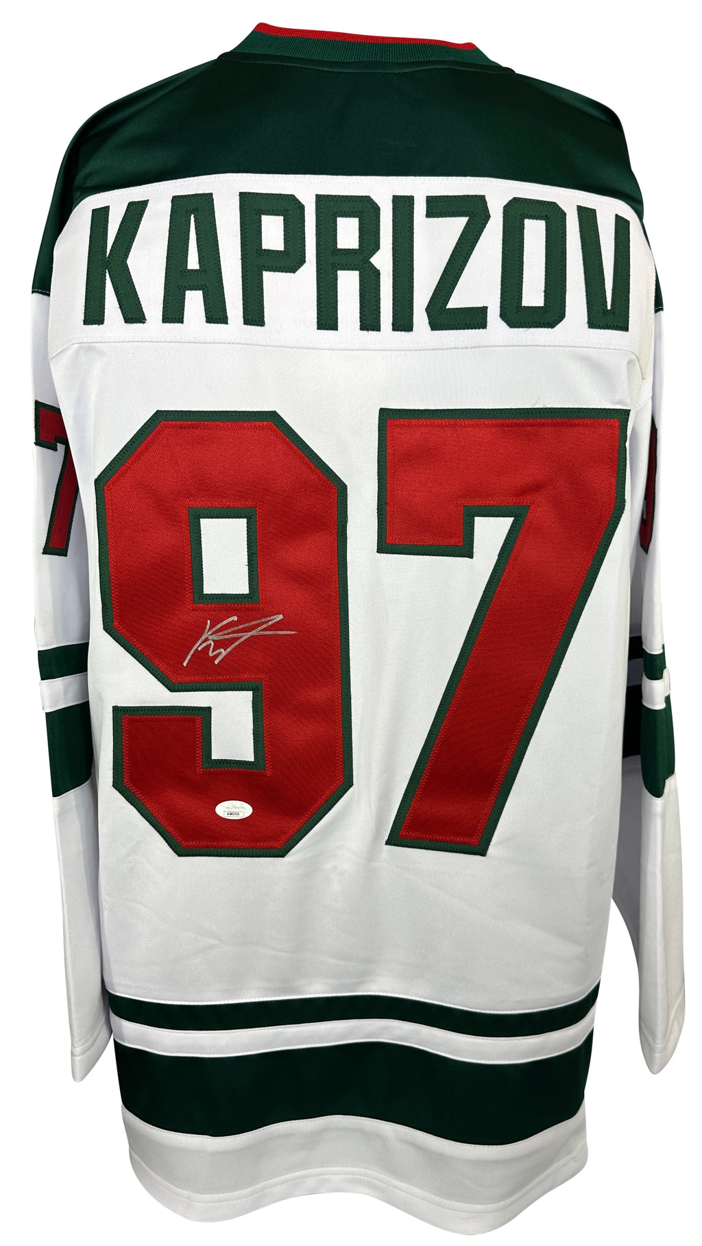 Kirill Kaprizov autographed signed jersey Minnesota Wild JSA COA