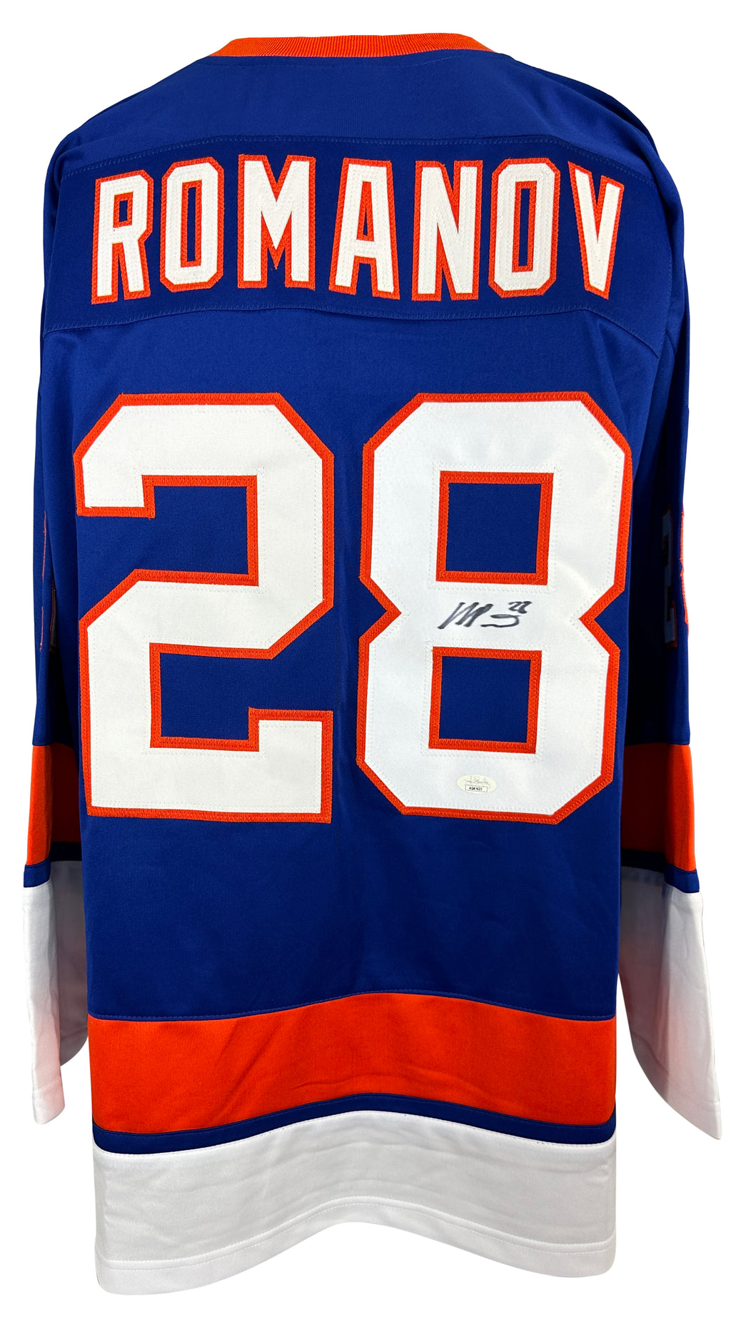 Alexander Romanov signed jersey autographed New York Islanders JSA COA