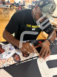 David Tyree autographed signed 11x14 photo NFL New York Giants JSA COA
