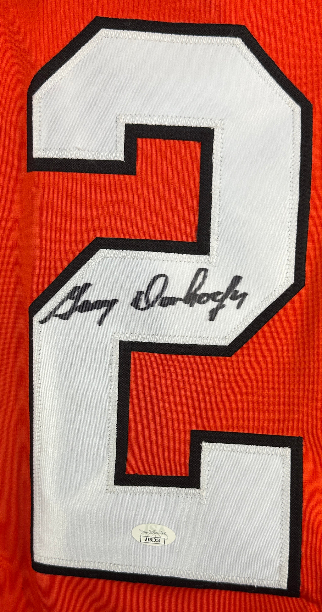 Gary Dornhoefer autographed signed jersey Philadelphia Flyers JSA COA