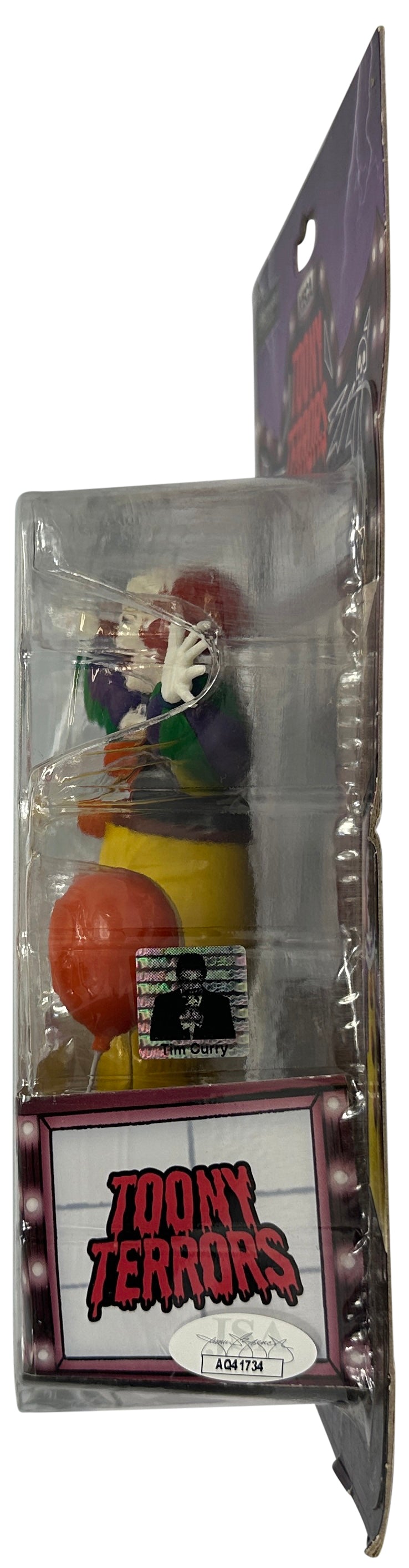 Tim Curry autographed signed NECA figure JSA COA IT Pennywise