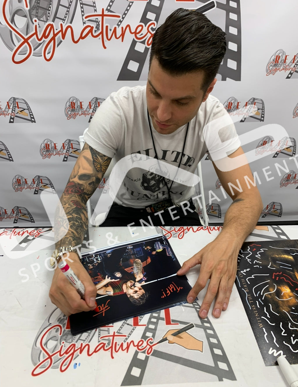 Spencer Charnas autographed signed inscribed 8x10 photo Ice Nine Kills JSA COA