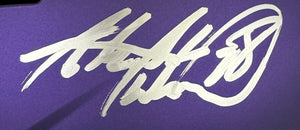Adrian Peterson autographed signed helmet NFL Minnesota Vikings JSA COA