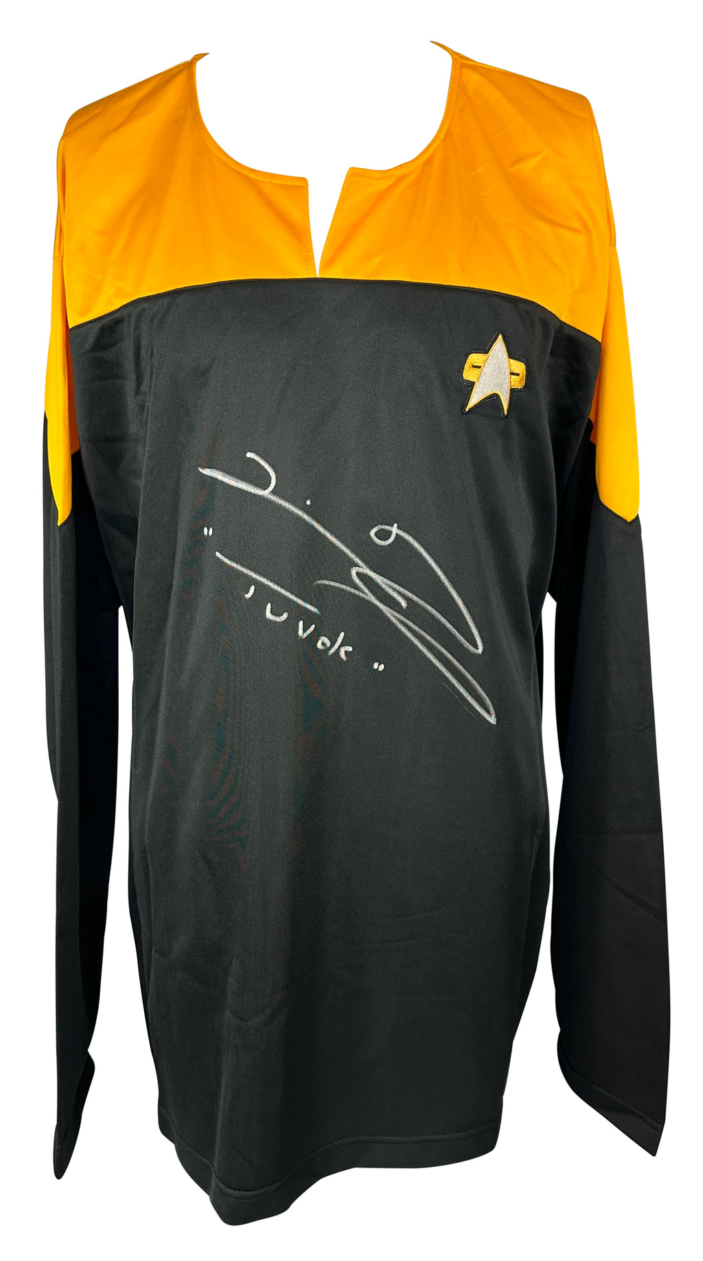 Tim Russ autographed signed inscribed Star Trek jersey JSA COA Tulok