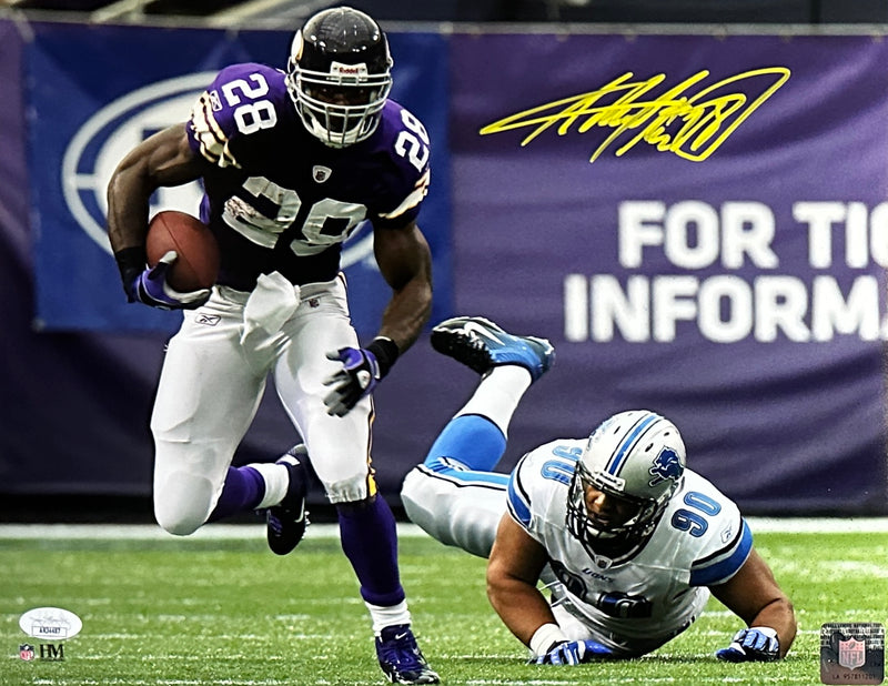 Adrian Peterson autographed signed 11x14 photo NFL Minnesota Vikings JSA COA