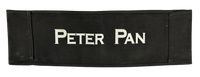 Jeremy Sumpter signed inscribed Peter Pan movie set used seat back JSA COA