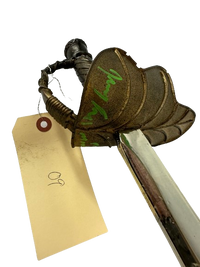 Jeremy Sumpter signed inscribed Peter Pan movie set used prop sword JSA COA