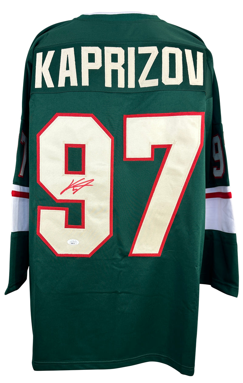 Kirill Kaprizov autographed signed jersey Minnesota Wild JSA COA