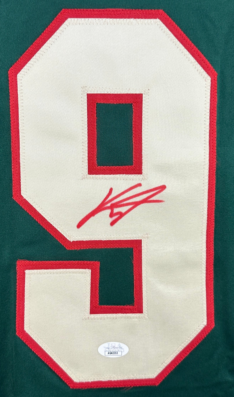 Kirill Kaprizov autographed signed jersey Minnesota Wild JSA COA