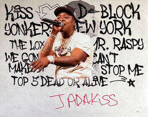 Jadakiss autographed signed 16x20 photo JSA COA Jason Philips