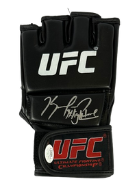 Kamaru Usman autographed signed inscribed glove UFC JSA COA Nigerian Nightmare