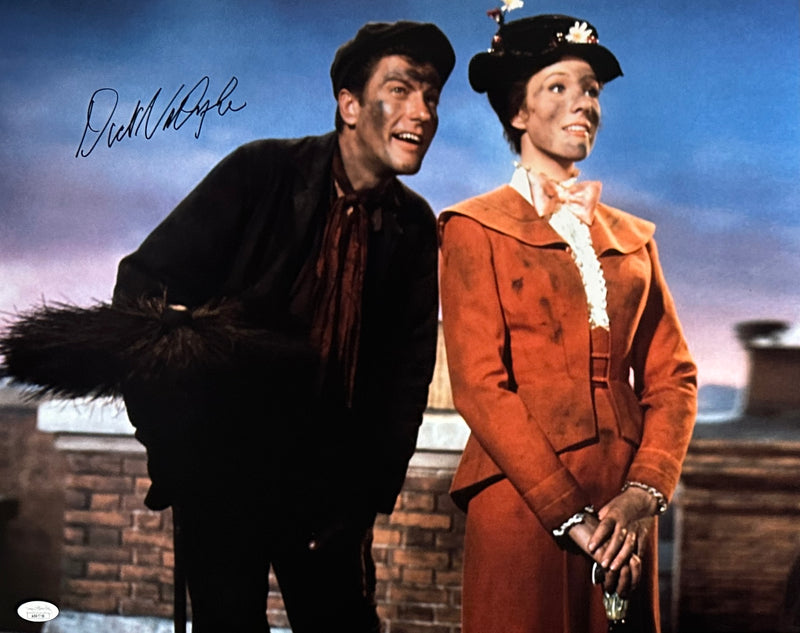 Dick Van Dyke autographed 16x20 photo JSA COA Mary Poppins Bert