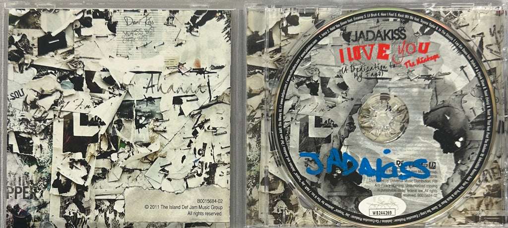 Jadakiss autographed signed CD I Love You JSA COA Jason Philips
