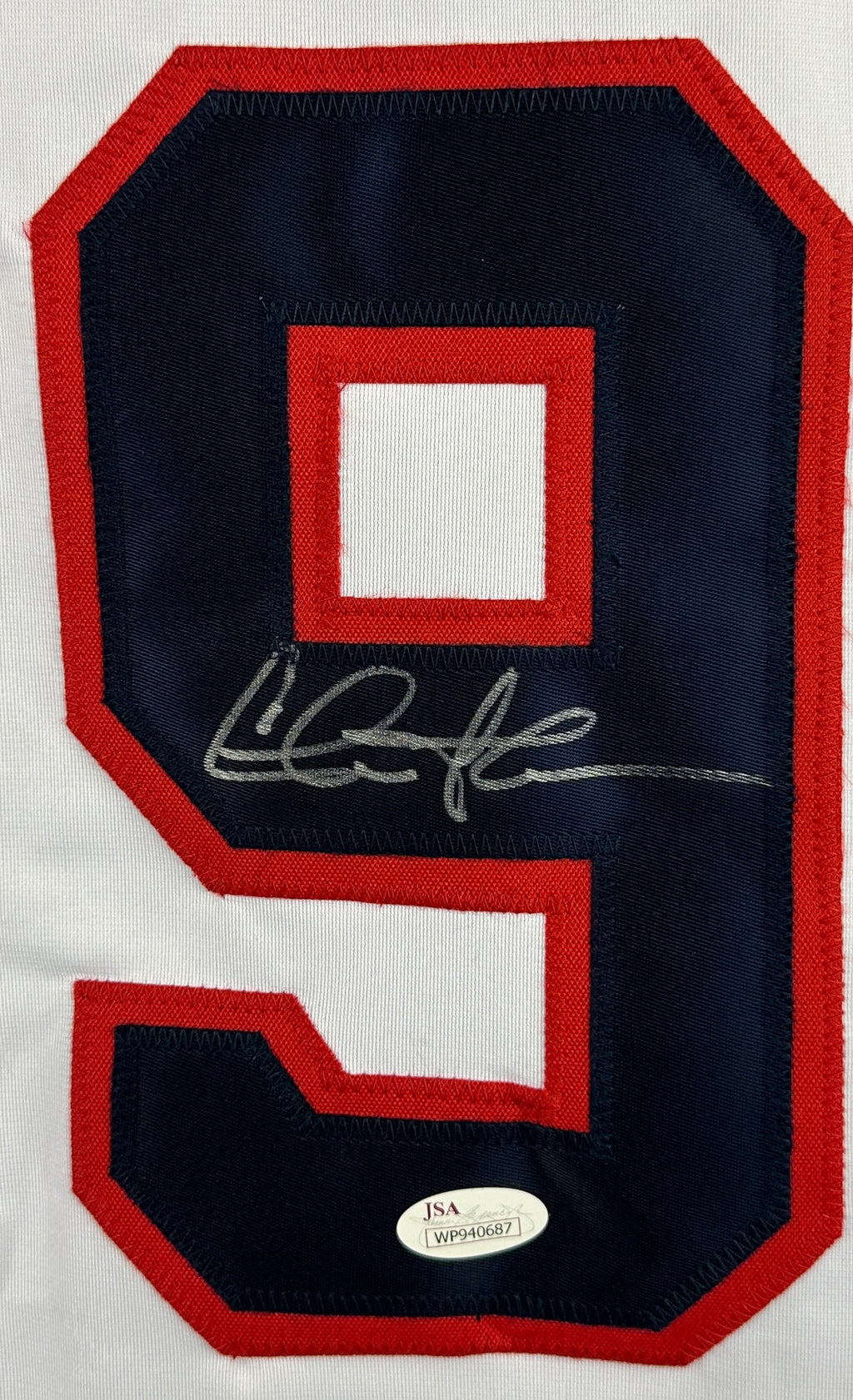 Charlie Sheen autographed signed jersey JSA Major League Ricky Wild Thing Vaughn