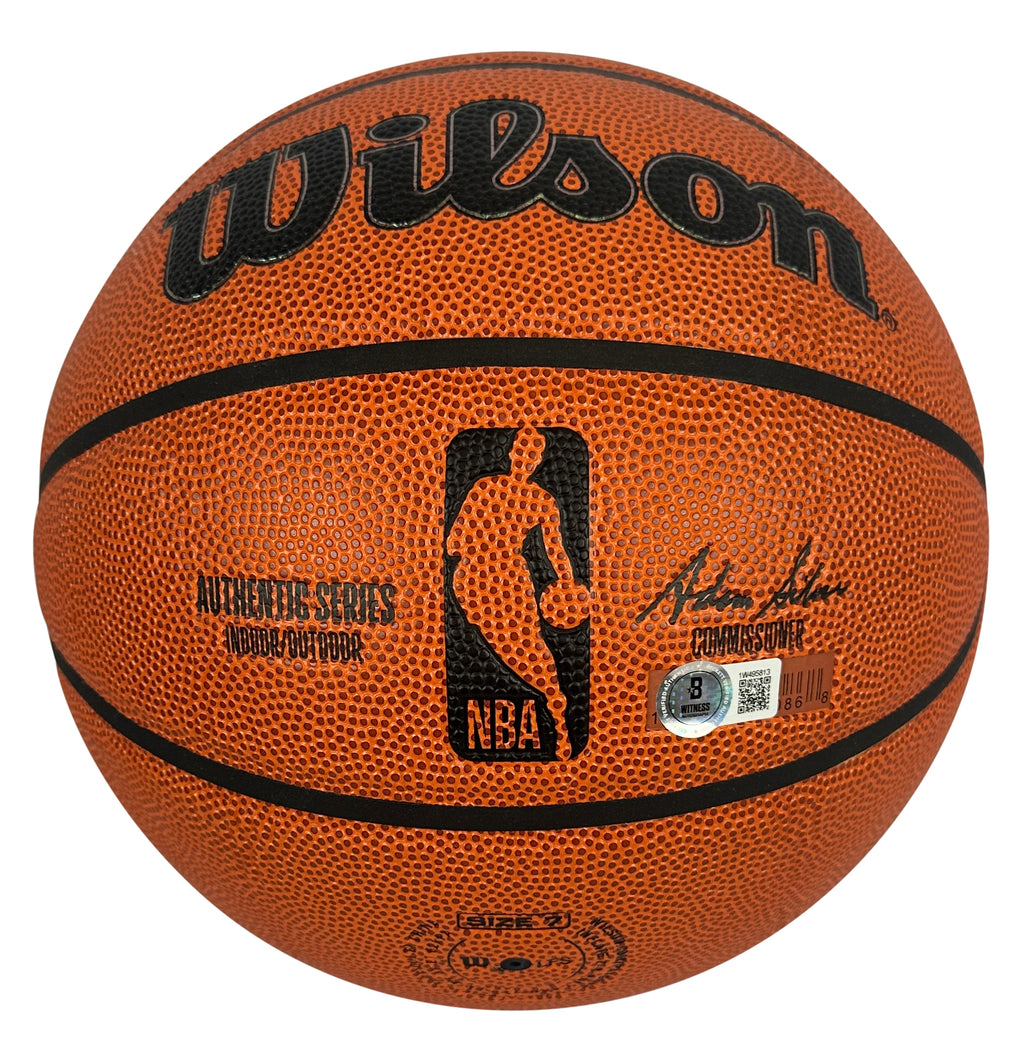 Franz Wagner autographed signed basketball Orlando Magic BAS