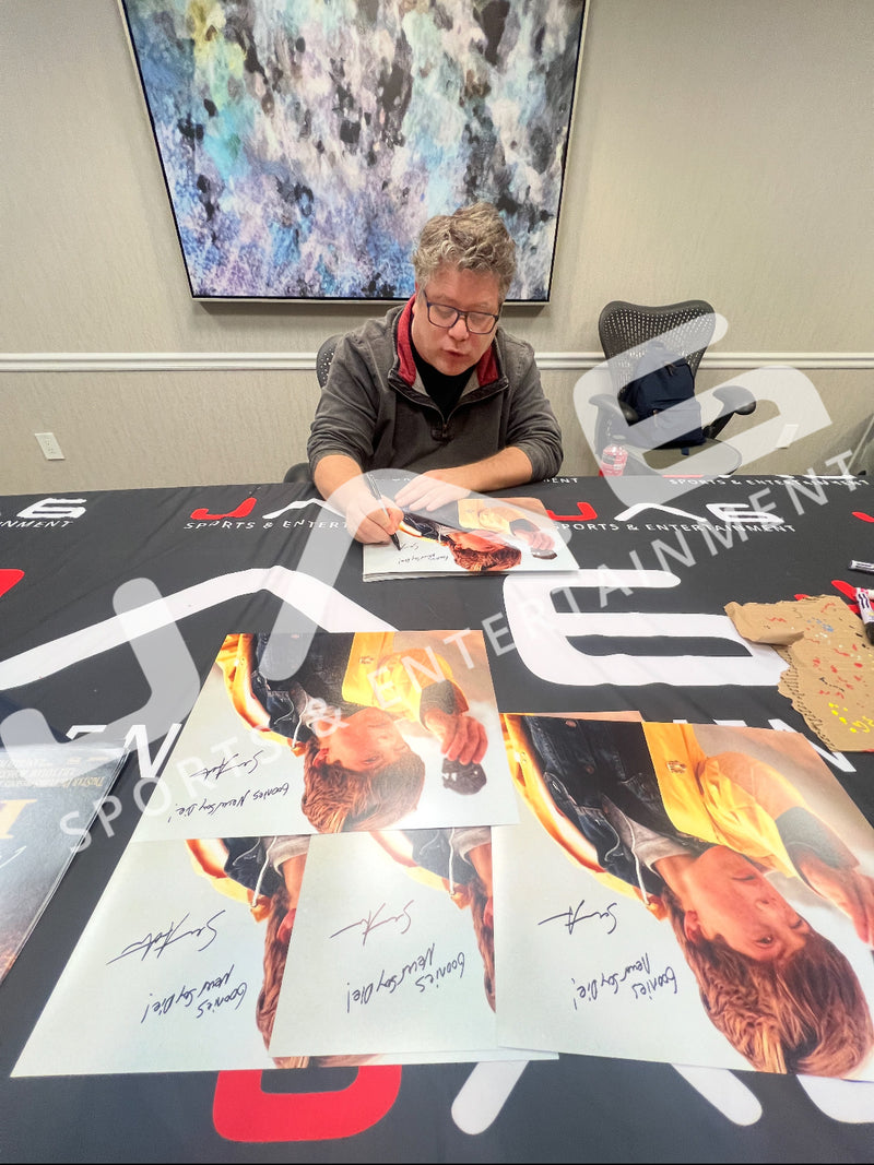 The Goonies cast autographed signed inscribed framed 11x14 photo JSA COA