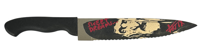 Spencer Charnas autographed signed inscribed knife Halloween Michael Myers JSA