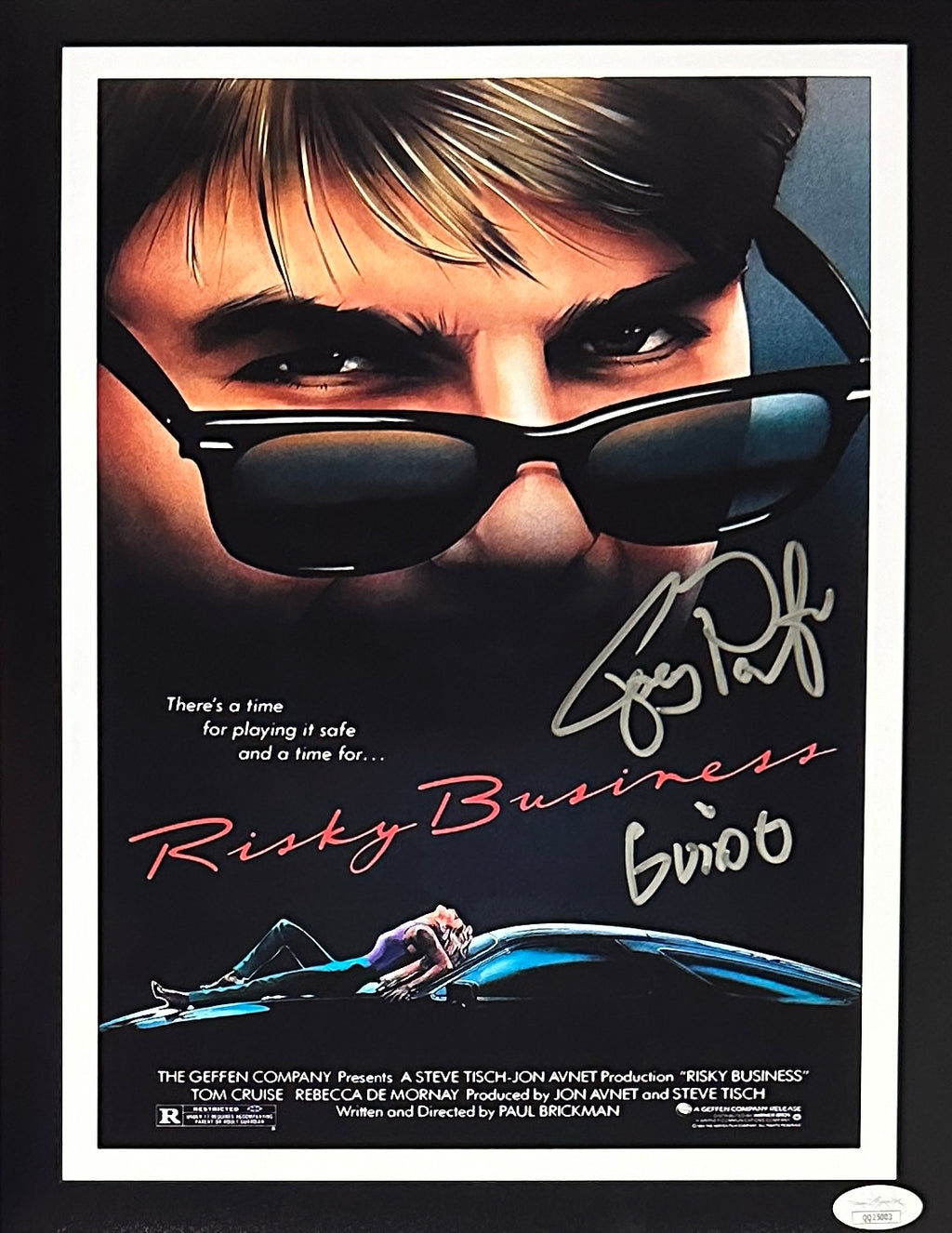 Joe Pantoliano autographed inscribed 11x14 photo Risky Business JSA COA