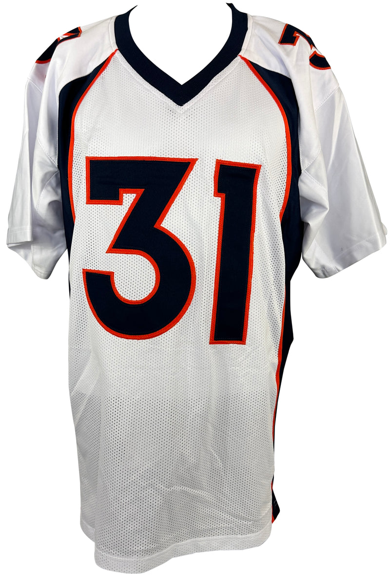 Justin Simmons autographed signed jersey pro style PSA COA