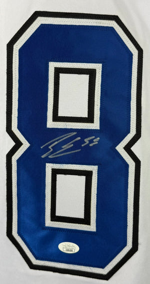 BRANDON HAGEL AUTOGRAPHED SIGNED CUSTOM WHITE PRO STYLE JERSEY JSA COA