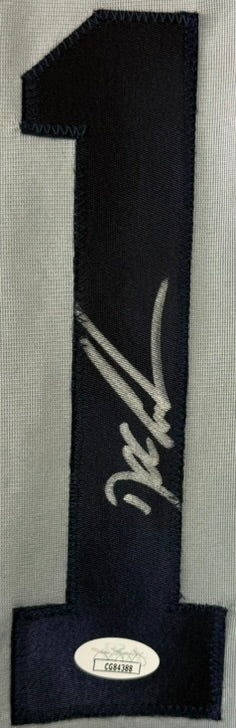 DOC GOODEN AUTOGRAPHED SIGNED CUSTOM GREY PRO STYLE JERSEY JSA COA