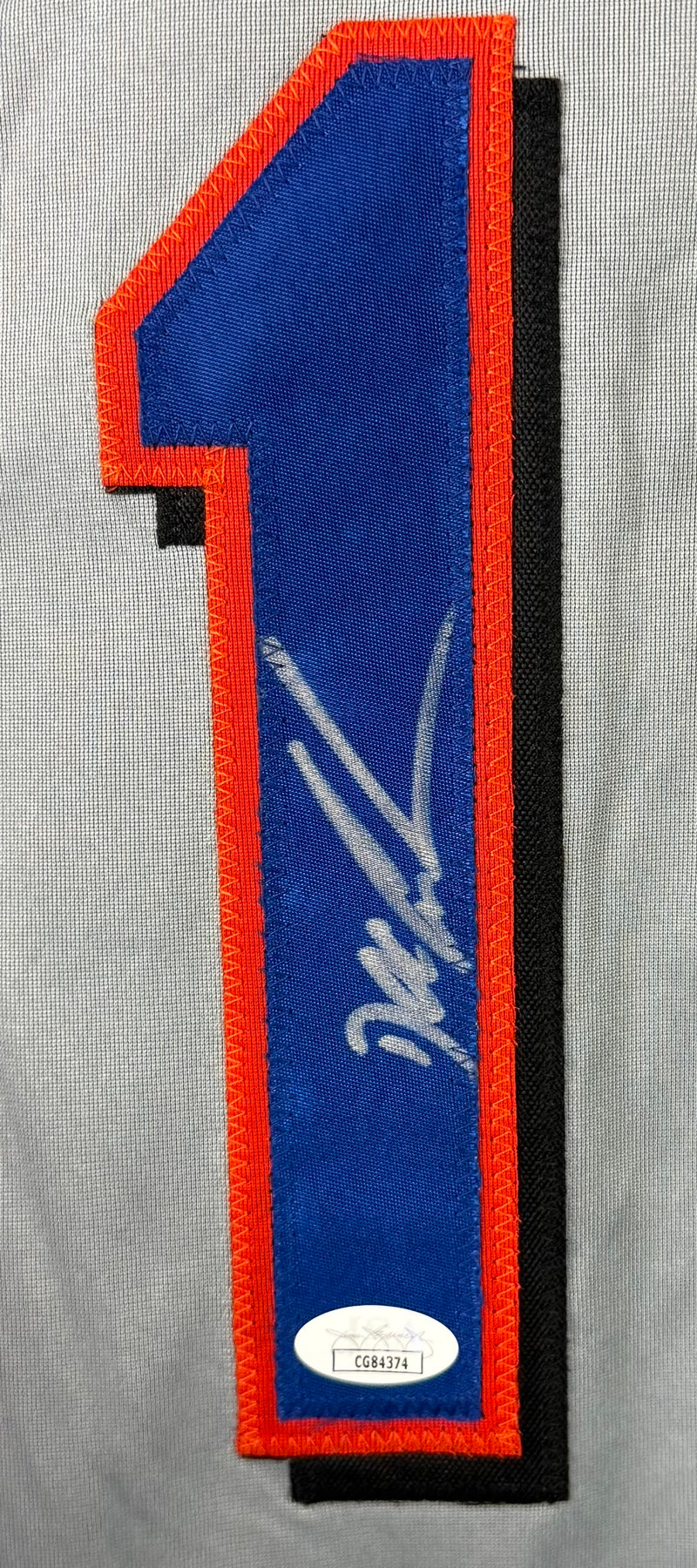 DOC GOODEN AUTOGRAPHED SIGNED CUSTOM GREY PRO STYLE JERSEY JSA COA