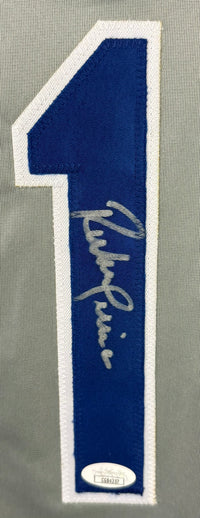 RUBEN SIERRA AUTOGRAPHED SIGNED CUSTOME GREY PRO STYLE JERSEY JSA COA