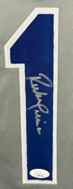 RUBEN SIERRA AUTOGRAPHED SIGNED CUSTOME GREY PRO STYLE JERSEY JSA COA