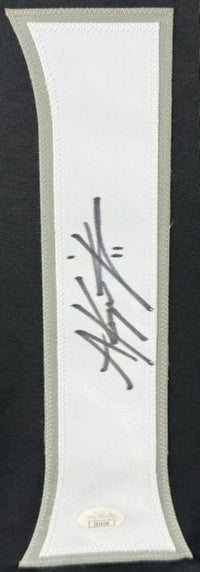 ANZE KOPITAR AUTOGRAPHED SIGNED CUSTOM BLACK PRO STYLE JERSEY JSA COA