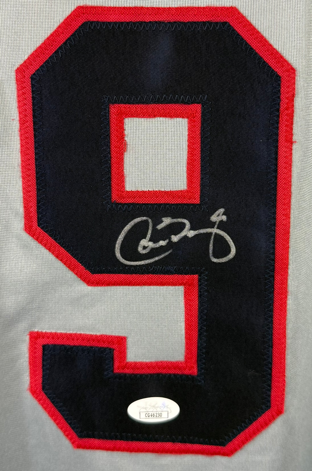 CARLOS BAERGA AUTOGRAPHED SIGNED CUSTOM GREY PRO STYLE JERSEY JSA COA
