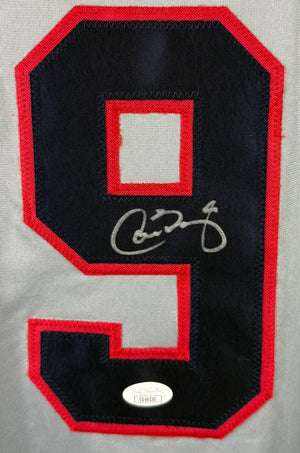 CARLOS BAERGA AUTOGRAPHED SIGNED CUSTOM GREY PRO STYLE JERSEY JSA COA
