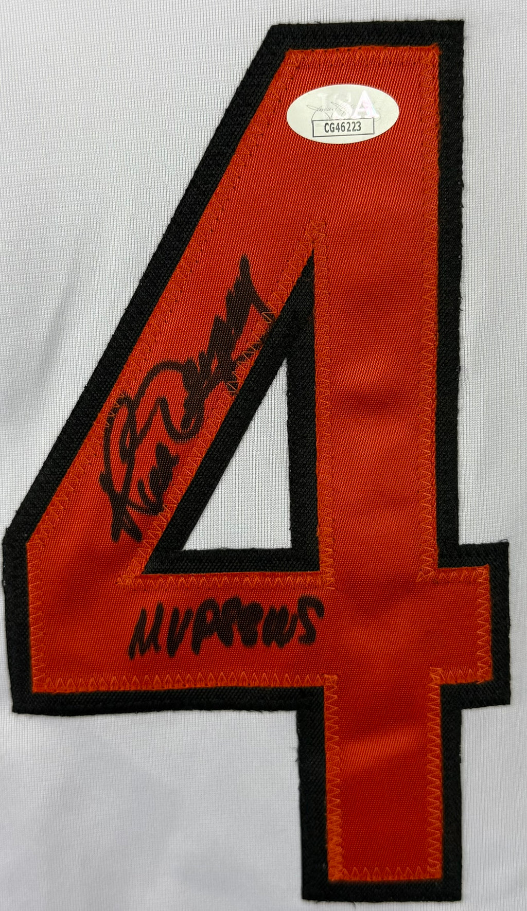 RICK DEMPSY AUTOGRAPHED SIGNED INSCRIBED CUSTOM WHITE PRO STYLE JERSEY JSA COA