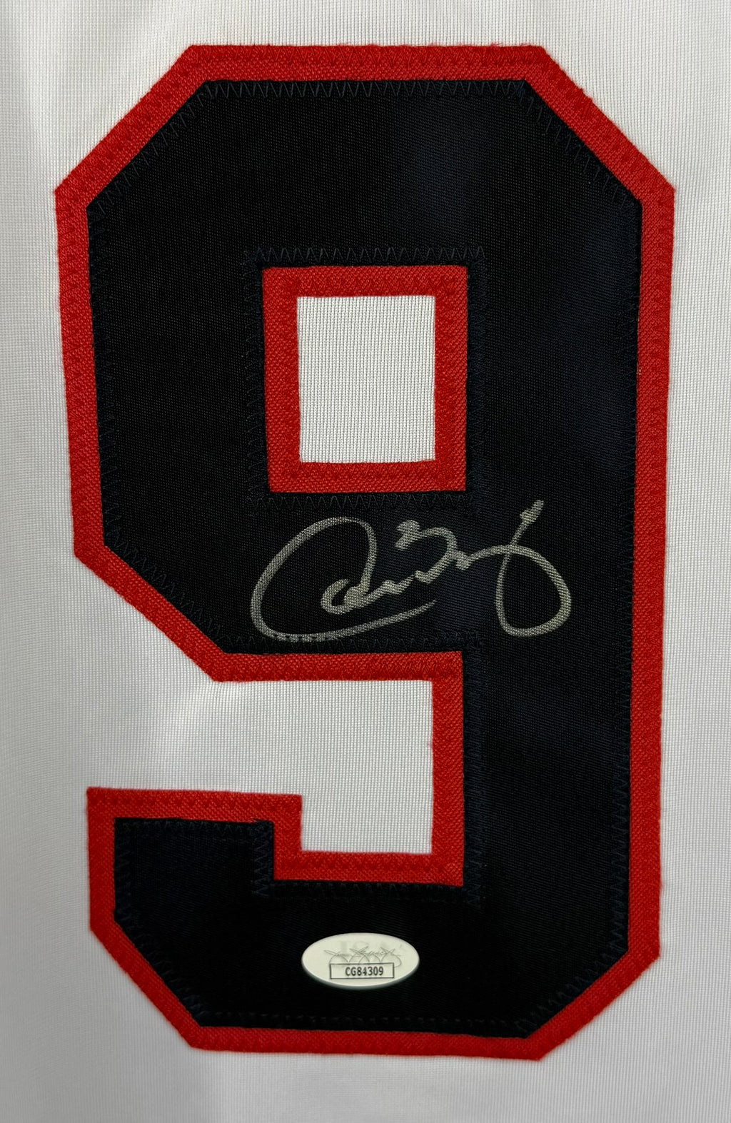 CARLOS BAERGA AUTOGRAPHED SIGNED CUSTOM WHITE PRO STYLE JERSEY JSA COA