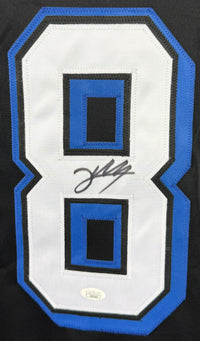 EMIL LILLEBERG AUTOGRAPHED SIGNED CUSTOM BLACK PRO STYLE JERSEY JSA COA