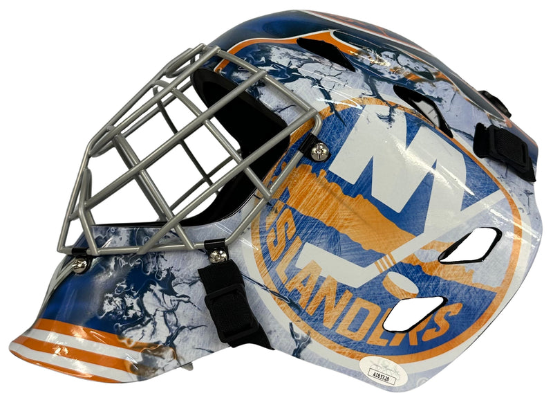 Ilya Sorokin autographed signed full size mask NHL New York Islanders JSA