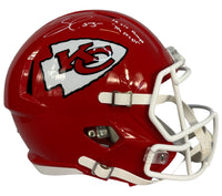 Frank Clark autographed inscribed Helmet Kansas City Chiefs Beckett