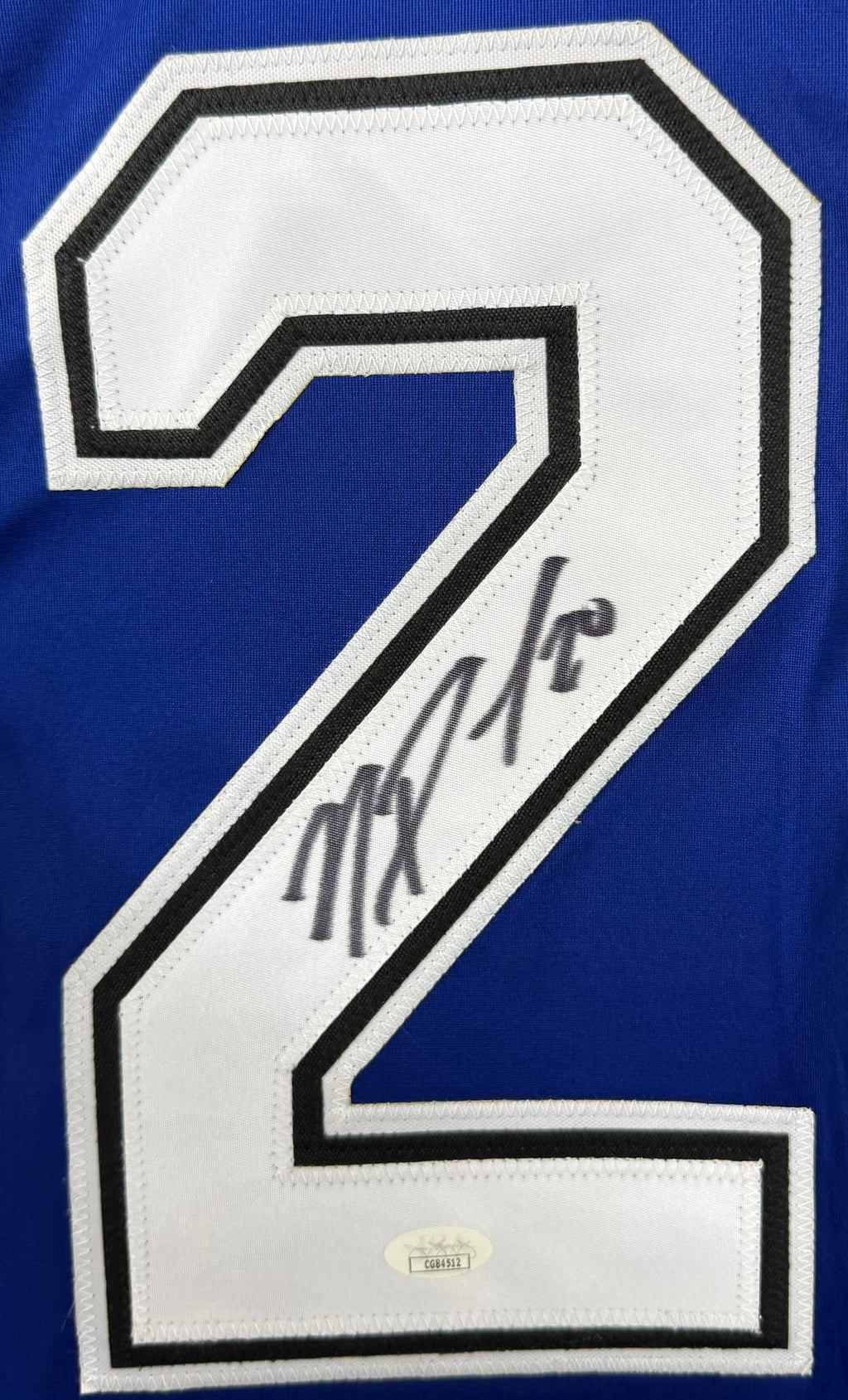 NICK PAUL AUTOGRAPHED SIGNED CUSTOM BLUE PRO STYLE JERSEY JSA COA
