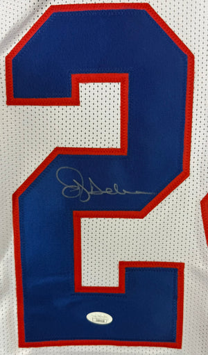 OJ ANDERSON AUTOGRAPHED SIGNED CUSTOM WHITE PRO STYLE JERSEY JSA COA