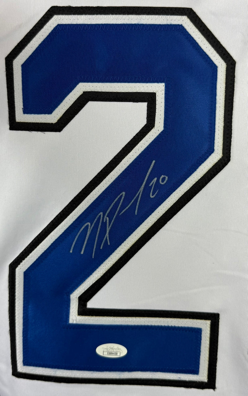 NICK PAUL AUTOGRAPHED SIGNED CUSTOM WHITE PRO STYLE JERSEY JSA COA