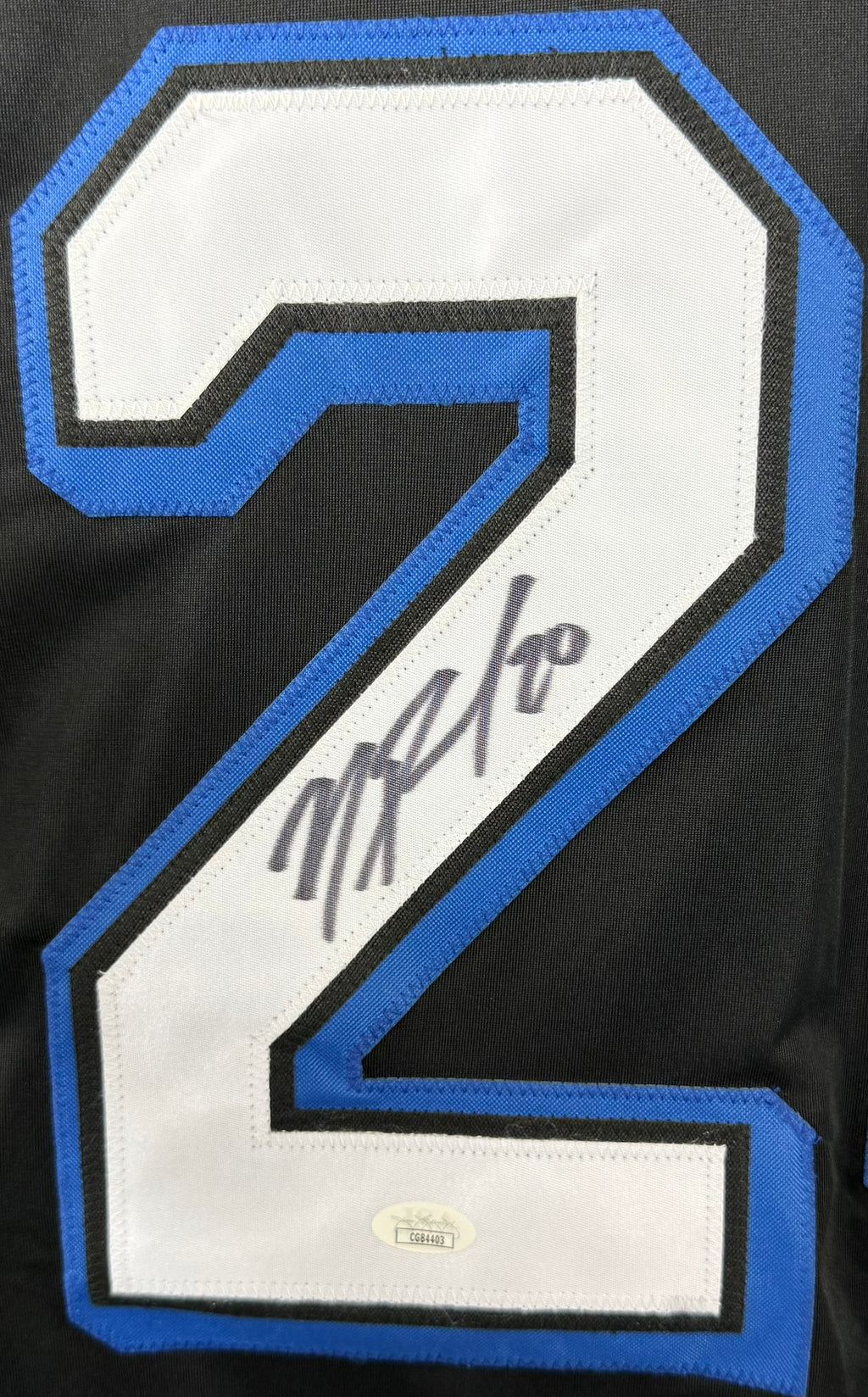 NICK PAUL AUTOGRAPHED SIGNED CUSTOM BLACK PRO STYLE JERSEY