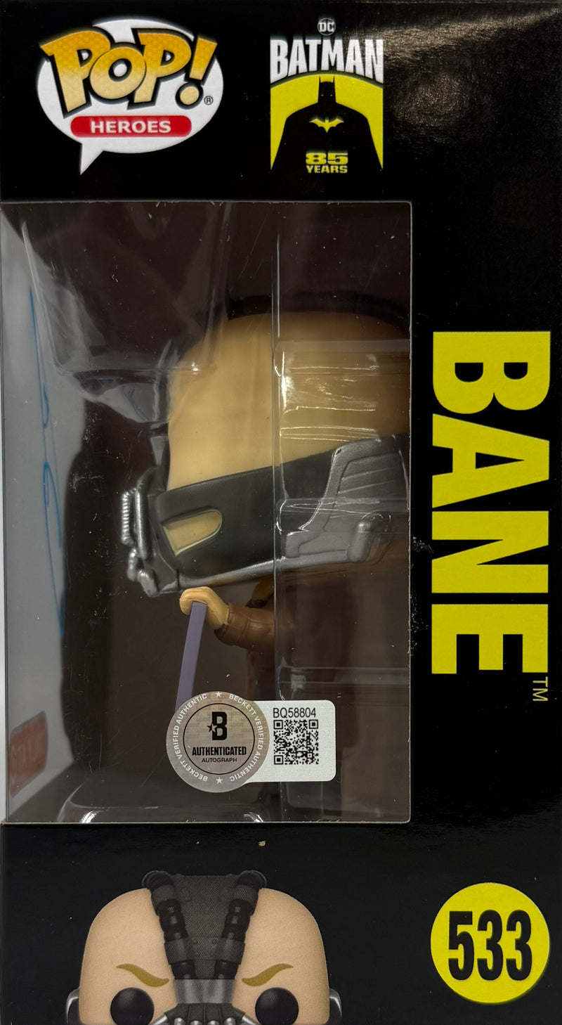 Tom Hardy autographed signed Funko Pop #533 The Dark Knight Rises BAS