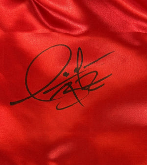 Deontay Wilder autographed signed boxing trunks WBC BAS