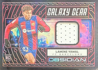 Lamine Yamal RC 2023 Panini Obsidian Red Galaxy Gear Relic Barcelona GG-LY