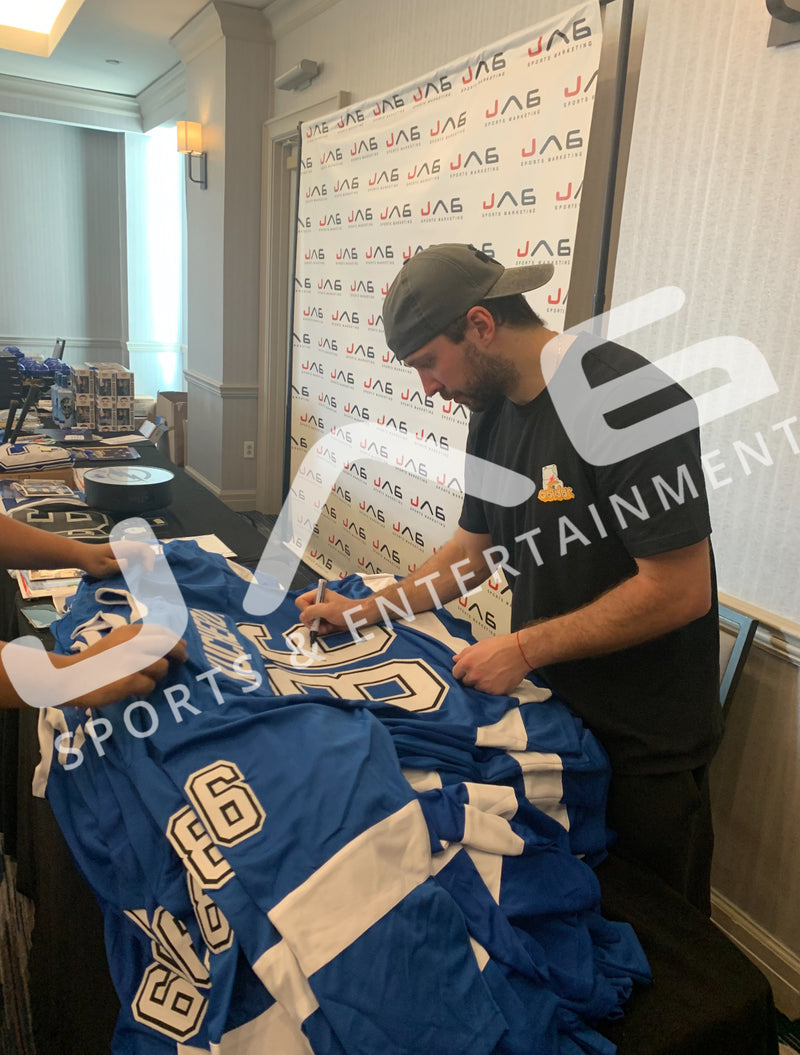 NIKITA KUCHEROV AUTOOGRAPHED SIGNED INSCRIBED CUSTOM BLACK PRO STYLE JERSEY JSA COA