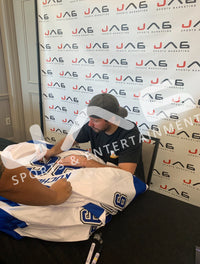 NIKITA KUCHEROV AUTOOGRAPHED SIGNED INSCRIBED CUSTOM WHITE PRO STYLE JERSEY JSA COA