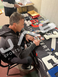CHRIS CHELIOS AUTOGHRAPHED SIGNED INSCRIBED CUSTOM WHITE PRO STYLE JERSEY