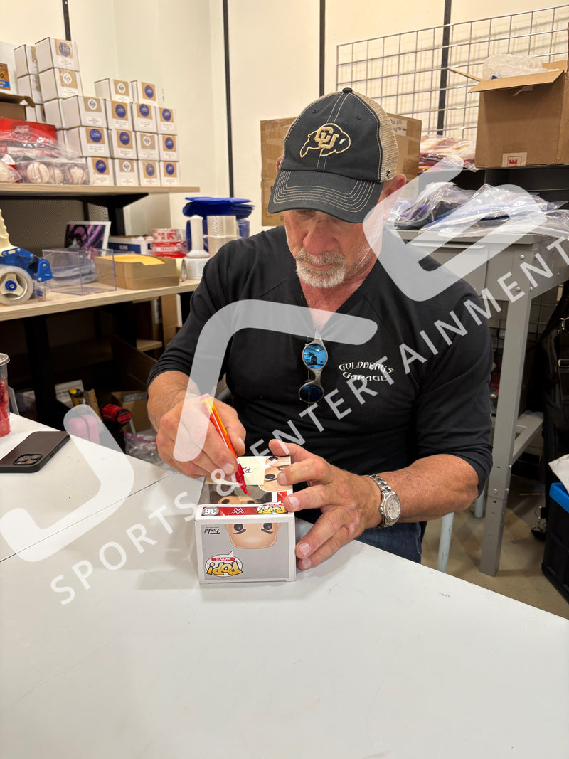 Bill Goldberg autographed signed magazine WWE WCW NWO JSA COA