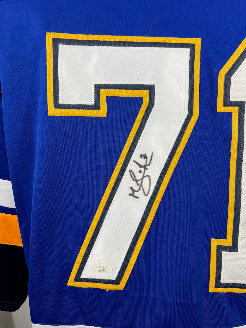 Mathieu Joseph autographed signed professional jersey JSA COA