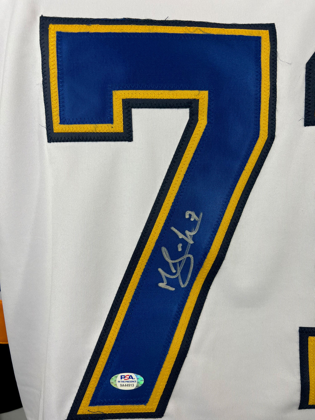 Mathieu Joseph autographed signed professional jersey JSA COA