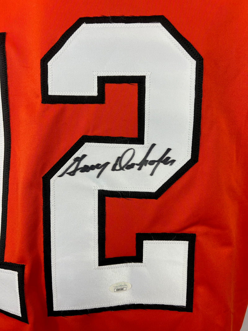 Gary Dornhoefer autographed signed jersey Philadelphia Flyers JSA COA